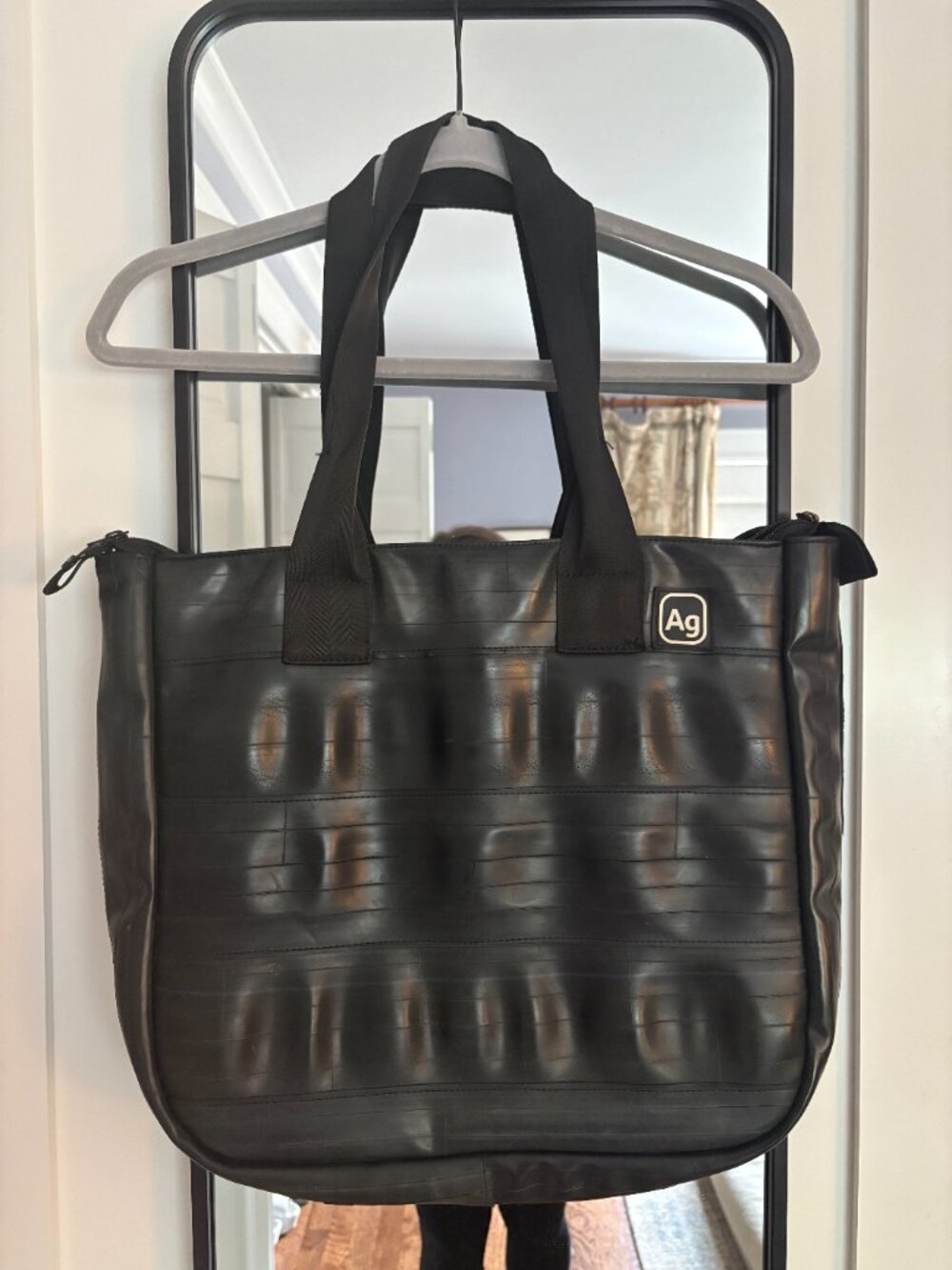 AG Recyled Black Bag